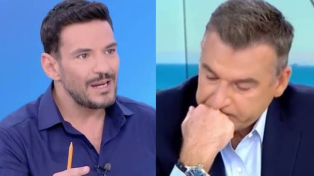Τον έβαλε στη θέση του με 20 λέξεις: Ο Κώστας Τσουρός «έσυρε τα εξ αμάξης» στον Γιώργο Λιάγκα (video)