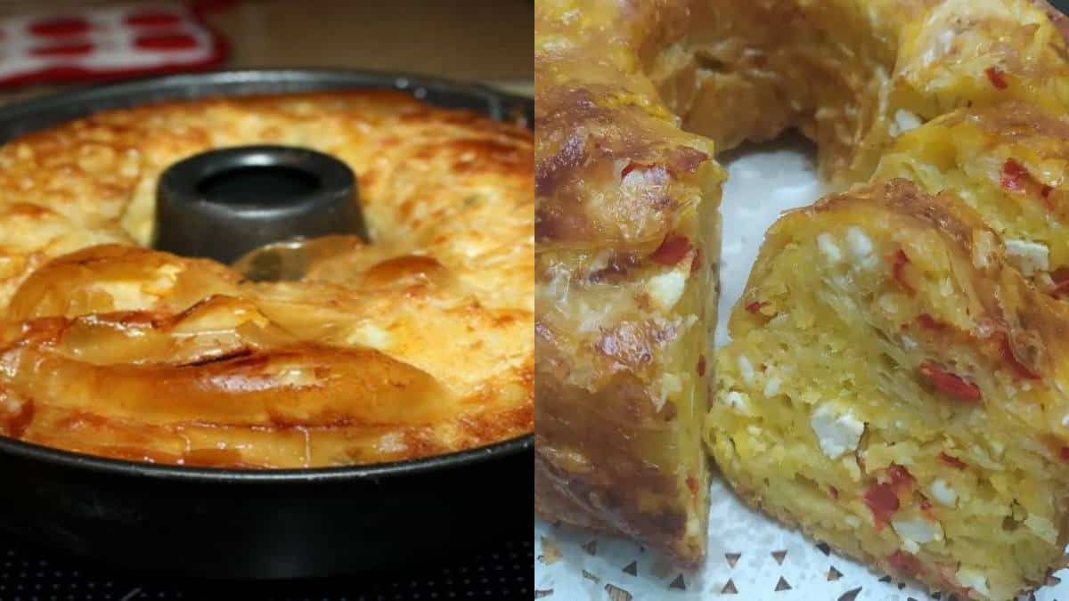 Τυρόπιτα τύπου «κέικ» σε φόρμα: Αφράτη και πεντανόστιμη χωρίς κόπο