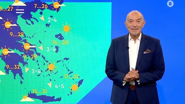 «Χρυσή βροχή» από τον Τάσο Αρνιακό: «Σκονοσύννεφα με 36άρια…»
