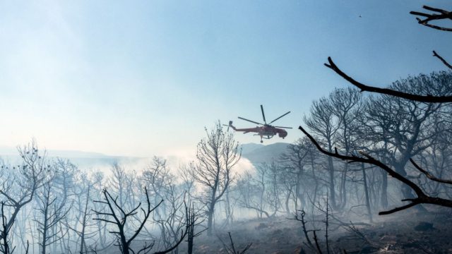 Φωτιά στη Πάρνηθα: Ήχησε «112» σε όλη την Αττική