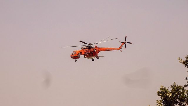 Φωτιά στην Αργολίδα: Στις φλόγες δάσος απέναντι από οικισμό στις Κοκκινάδες