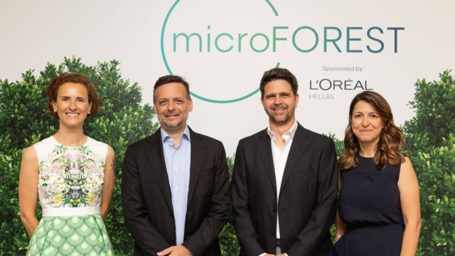 Ένα micro Forest φυτεύεται στην καρδιά της Αθήνας από τη L’Oréal Hellas