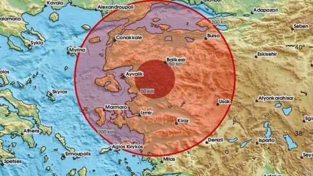 Δυνατός σεισμός στην Τουρκία, ταρακούνησε και την Ελλάδα!