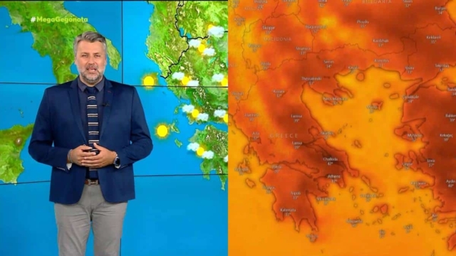 «Αερόθερμο» από τον Γιάννη Καλλιάνο: «Ξανά στα 40άρια η χώρα – Πολύ ισχυρό μελτέμι…»