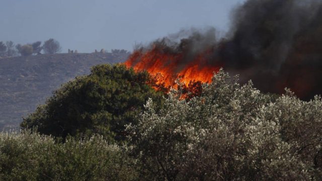Συναγερμός για φωτιά: Δύο μέτωπα σε Τζουμέρκα και Πιερία – Επιχειρούν εναέρια μέσα