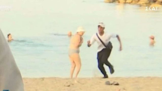 Εντοπίστηκε και συνελήφθη ο ληστής που έκλεψε αλυσίδα λουόμενης σε ζωντανή σύνδεση του ΣΚΑΪ!