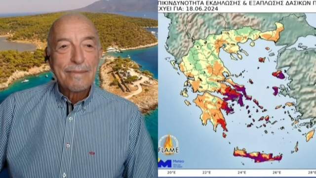 Έκτακτο σήμα κινδύνου από τον Τάσο Αρνιακό: «Τεράστια προσοχή στην εμμονική ζέστη και τα μελτέμια – Πάνω από 10 περιοχές σε όλη την Ελλάδα να είναι σε επιφυλακή»