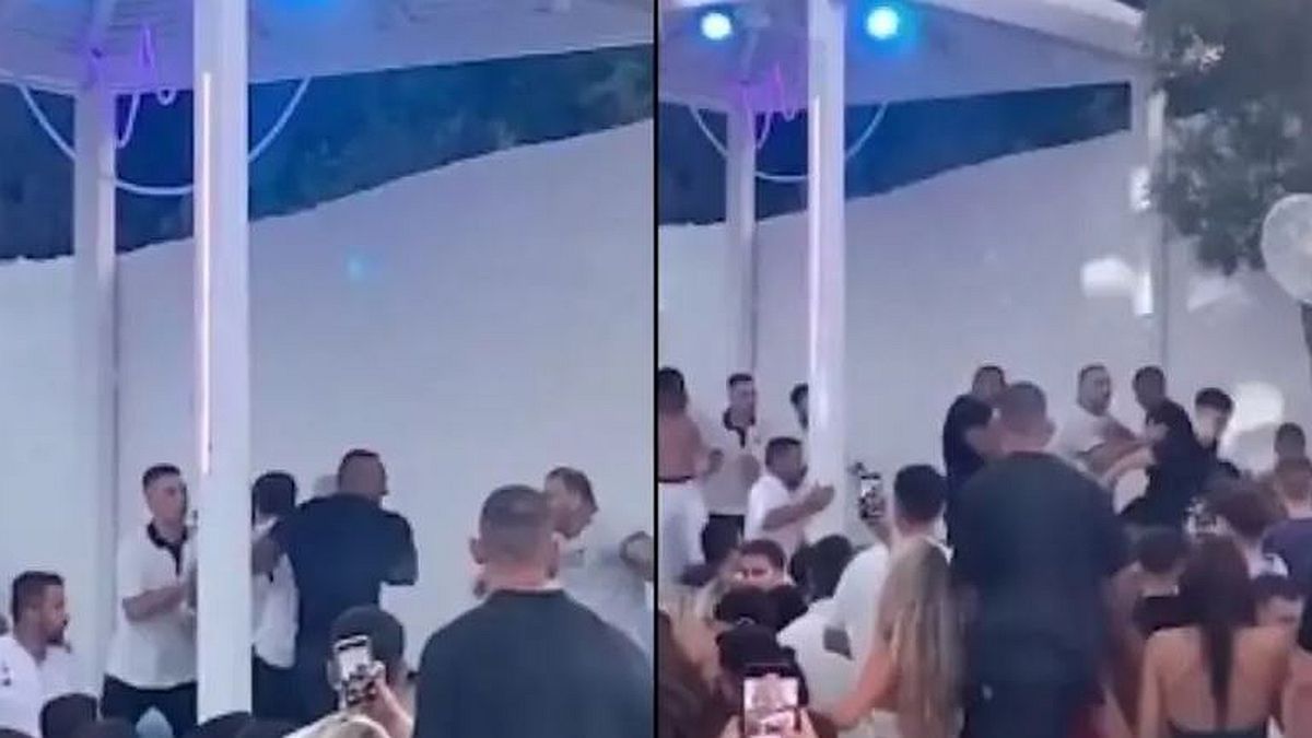Επικό ξύλο υπό τους ήχους techno μουσικής σε γνωστό μαγαζί της Χαλκιδικής (video)