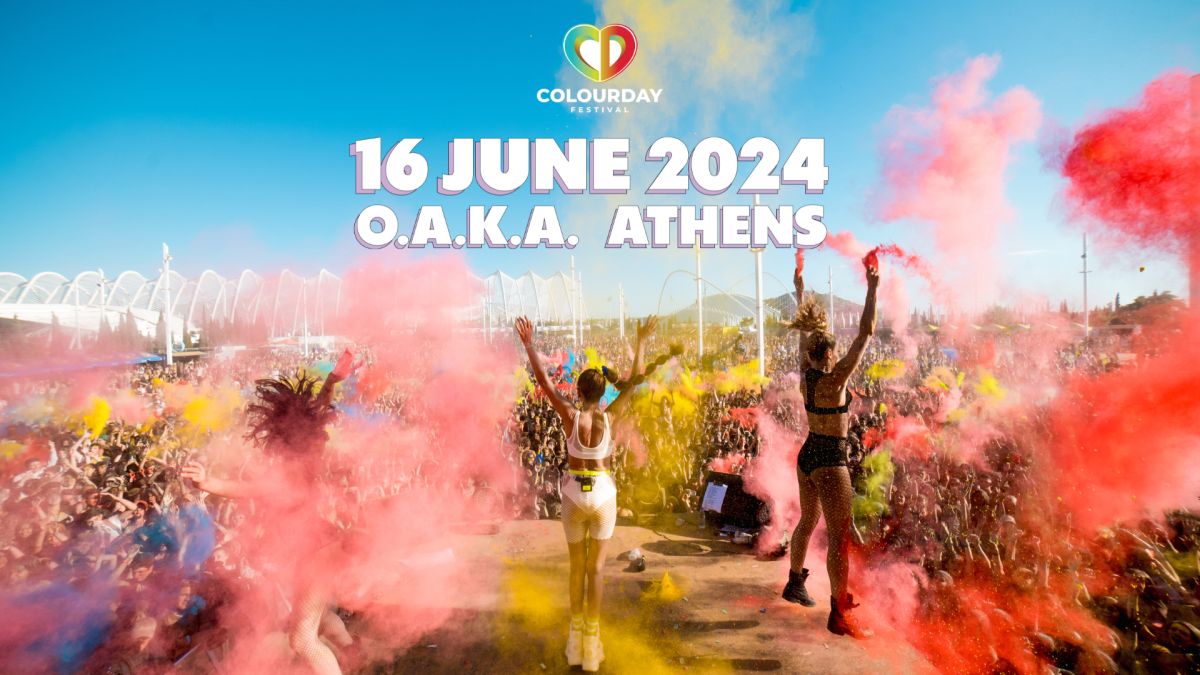 Αυτήν την Κυριακή Colourday Festival στο ΟΑΚΑ