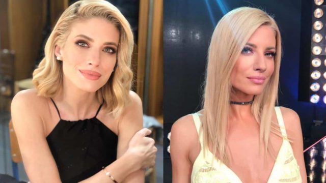 Του έδωσε και κατάλαβε: Η σπάνια βραδινή έξοδος της Ευαγγελίας Αραβανή μετά τη γέννηση του γιού της (photo)