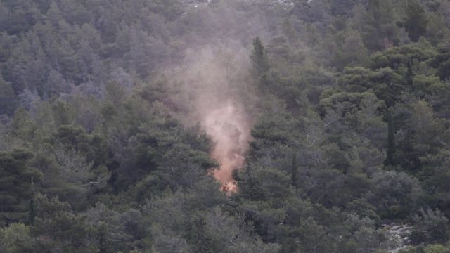 Καίγεται δάσος στη Μαγνησία: Μήνυμα του 112 για απομάκρυνση των κατοίκων