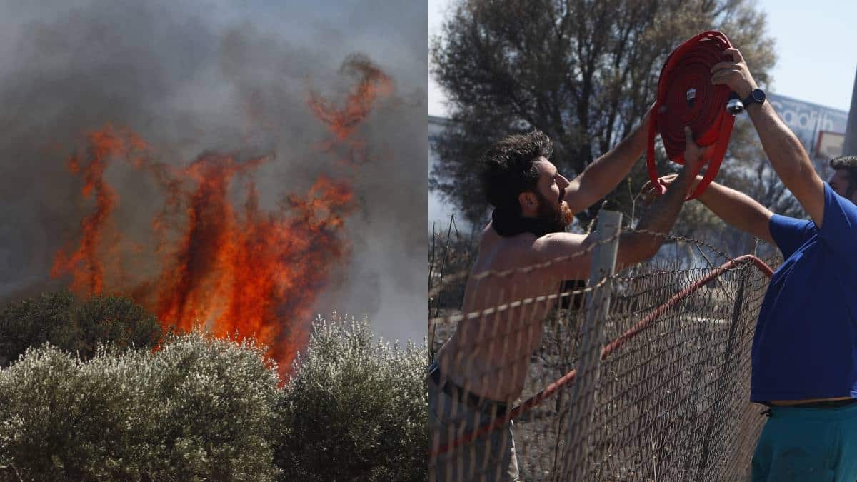 Φωτιά στη Βάρης-Κορωπίου: Απανωτά «112» σε όλη την Αττική – Εκκενώνεται ο ιππικός όμιλος και 3 σχολεία (video)