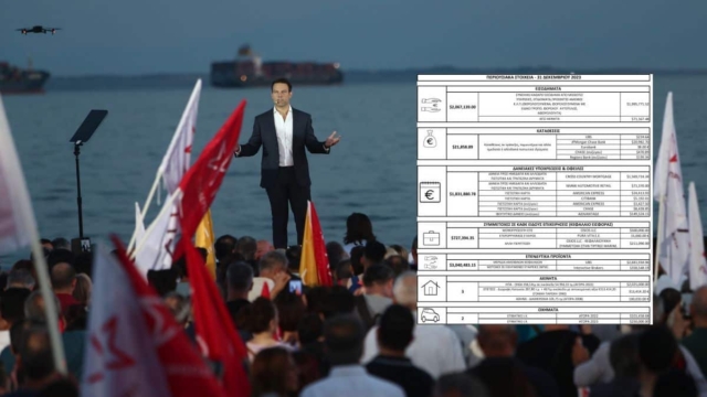 Σκάνδαλο με το «πόθεν έσχες» του Στέφανου Κασσελάκη – Κύμα αντιδράσεων για το γράφημα της περιουσίας του, αμηχανία στον ΣΥΡΙΖΑ