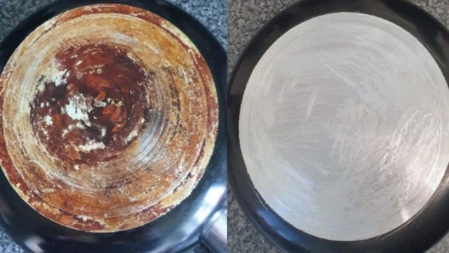 Θα φαίνεται σα καινούργιο: Το θαυματουργό κόλπο για να καθαρίσεις τα καμένα μαγειρικά σκεύη