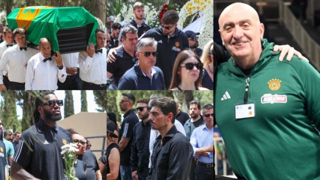 Κηδεία Πάρη Δερμάνη: Ήταν όλα τα  «παιδιά» του εκεί – Σύσσωμος ο Παναθηναϊκός στο τελευταίο αντίο! Έφυγε σε ηλικία 60 ετών