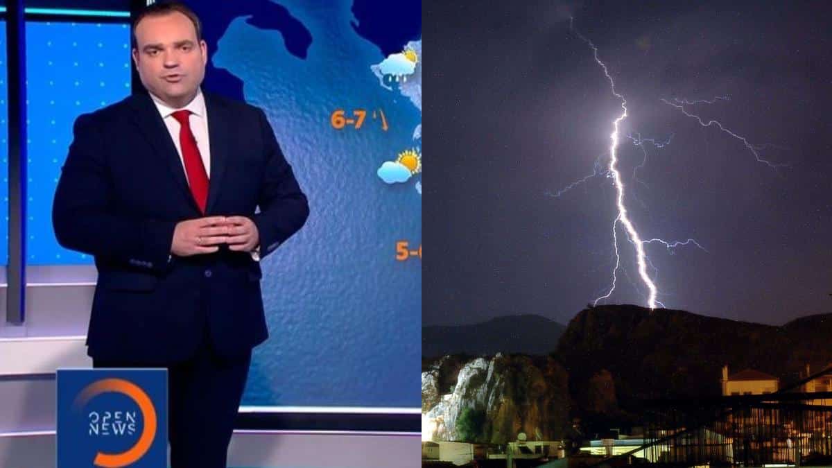 Ολική «τούμπα» Κλέαρχου Μαρουσάκη: «Εξαιρετικά δύσκολη νύχτα! Κεραυνοί και πολλά μποφόρ…»