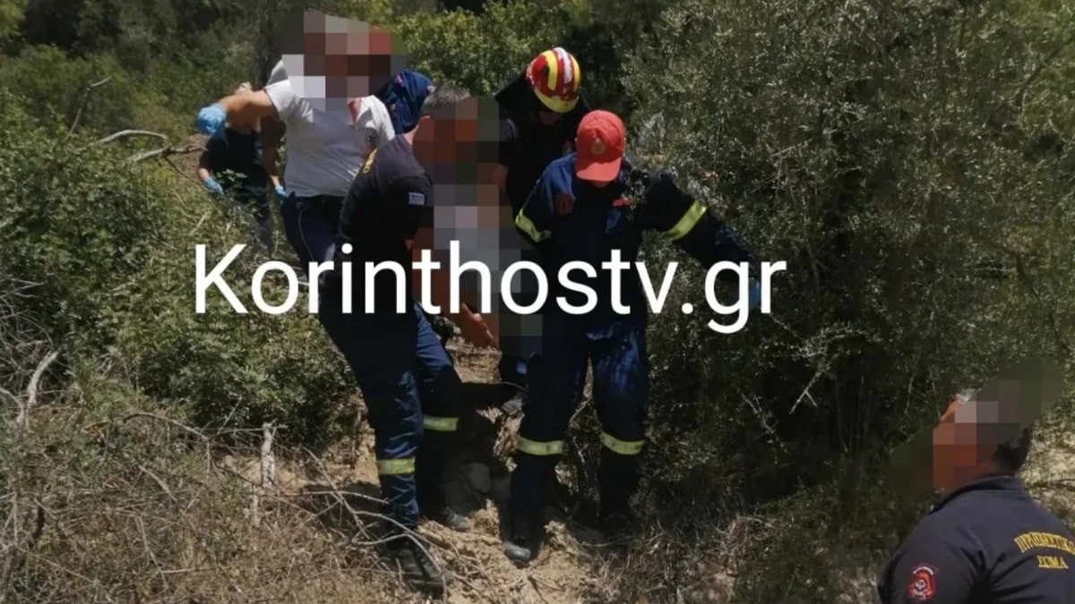 Τραγωδία στην Κορινθία: Αυτοκίνητο έπεσε σε γκρεμό 25 μέτρων – Νεκρός ο 76χρονος οδηγός