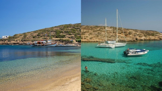 Η γραφικότητα σε όλο της το μεγαλείο: Το σαγηνευτικό νησάκι με τη μοναδική παραλία και τα δύο παραδοσιακά ταβερνάκια