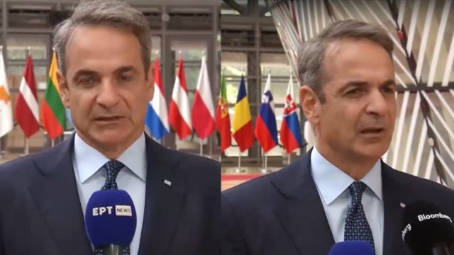 Κυριάκος Μητσοτάκης από Βρυξέλλες: «Ευελπιστώ ότι θα εγκριθούν οι υποψηφιότητες Φον ντερ Λάιεν, Κόστα και Κάλλας»