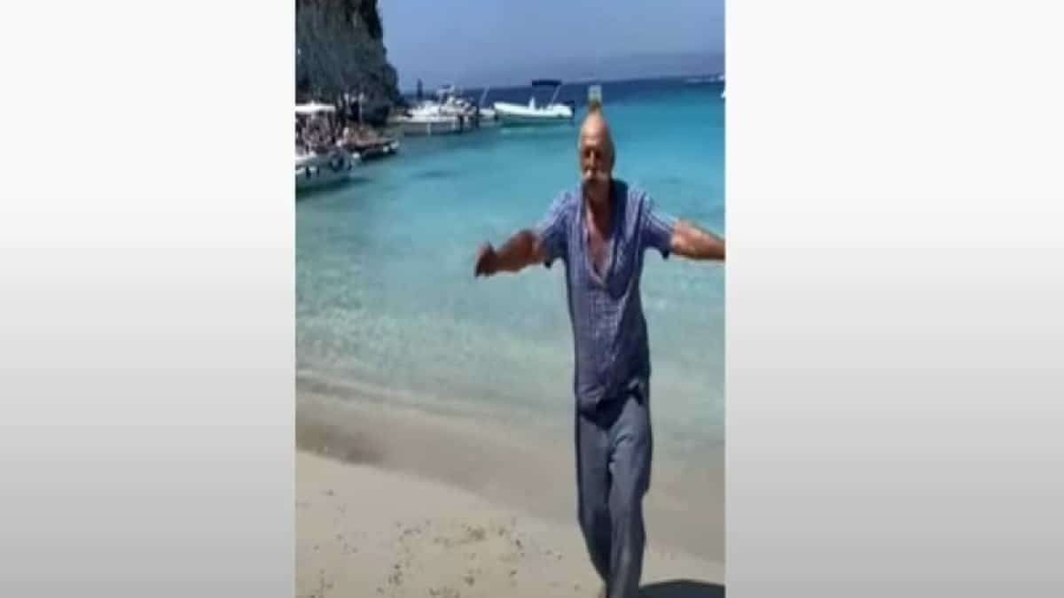 Μερακλίδικο ζεϊμπέκικο παππού στους Αντίπαξους «βάζει τα γυαλιά» στους νέους! (video)