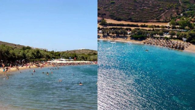 60′ λεπτά μακριά από την Αθήνα: Η παραλία με τη βυθισμένη αρχαία πόλη και την αμμουδιά σε σχήμα ημισελήνου