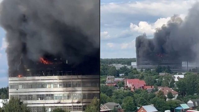 Συναγερμός στην Μόσχα: 7 νεκροί από την φωτιά που ξέσπασε σε πρώην ινστιτούτο ερευνών
