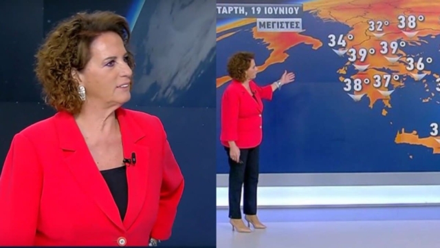 Δεν τελείωσε τίποτα σύμφωνα με την Χριστίνα Σούζη: «Ο καύσωνας επανέρχεται με τη θερμοκρασία να ξεπερνά τους… » (video)