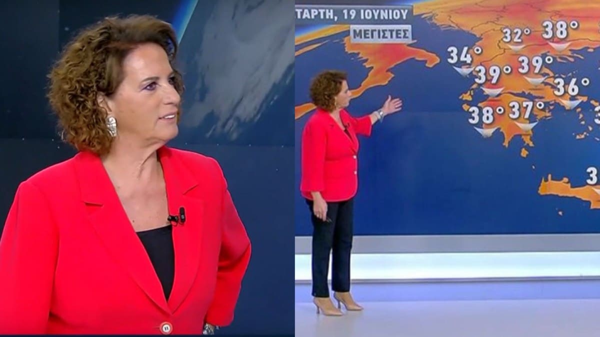 Δεν τελείωσε τίποτα σύμφωνα με την Χριστίνα Σούζη: «Ο καύσωνας επανέρχεται με τη θερμοκρασία να ξεπερνά τους… » (video)