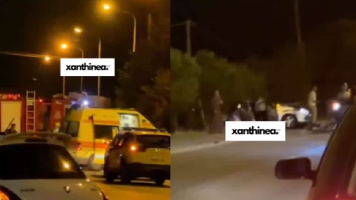 Νέα τραγωδία στη Ξάνθη: Καραμπόλα τριών αυτοκινήτων με μια νεκρή (photo)