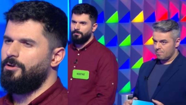 Δυστυχώς «κόλλησε» μπροστά στον Πέτρο Πολυχρονίδη – Ο Κώστας παγιδεύτηκε στον «Τροχό της Τύχης»
