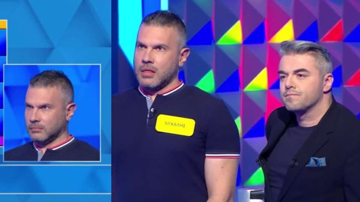Βρε Μιχάλη; Ο Πέτρος Πολυχρονίδης έμεινε «κάγκελο» με τον γρίφο που δεν έλυσε ο παίκτης στον «Τροχό της Τύχης»