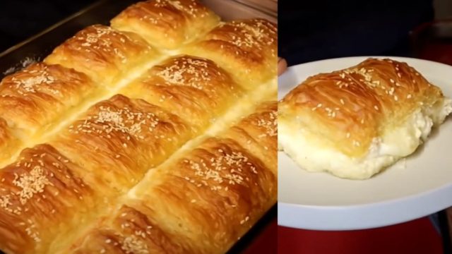 Το ερωτεύσιμο κρατσανιστό φύλλο της θα σε ξετρελάνει: Άπαιχτη τυρόπιτα με  πανδαισία τυριών