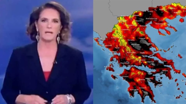 Έσπειρε τον τρόμο η Χριστίνα Σούζη: «Τσουρουφλίζουν» μέχρι και τα λόγια της, «Η θερμοκρασία θα φτάσει…» (video)