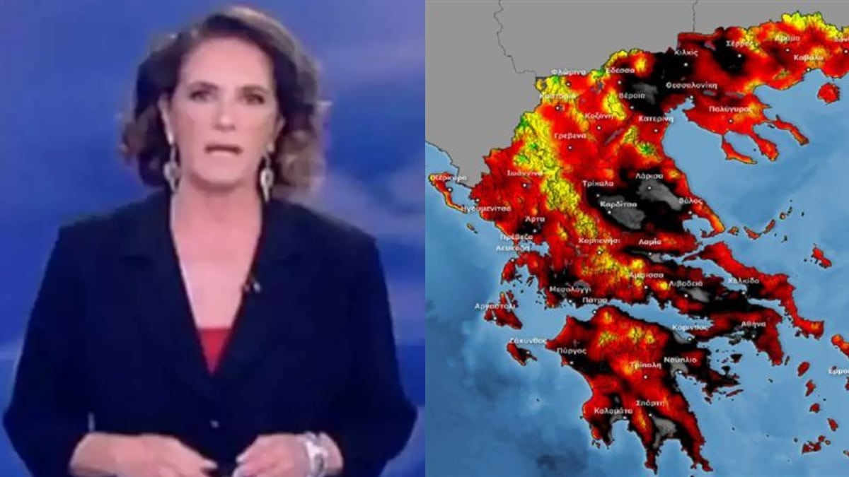 Έσπειρε τον τρόμο η Χριστίνα Σούζη: «Τσουρουφλίζουν» μέχρι και τα λόγια της, «Η θερμοκρασία θα φτάσει…» (video)