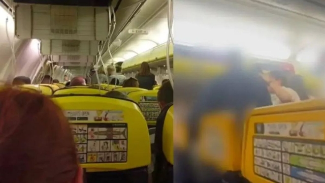 Άγριο ξύλο μεταξύ επιβατών σε πτήση της Ryanair – Το αεροπλάνο έκανε αναγκαστική προσγείωση