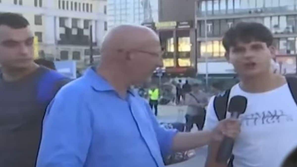 Κλάμα: Τύπος έκραξε τον Αλαφούζο σε live του ΣΚΑΪ και ο παρουσιαστής έλεγε «μπράβο ρε φίλε» (video)