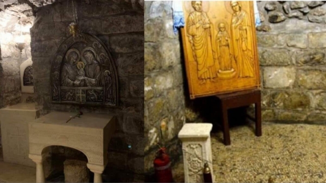 Αυτό είναι το σπίτι που γεννήθηκε η Παναγία μας (video)