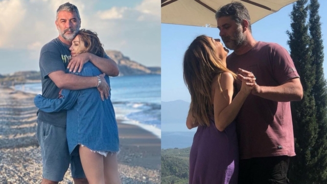 Παντού μαζί Βανδή και Μπισμπίκης: Έκαναν «σκέρτσα» σε παραλία της Κρήτης αδιαφορώντας για τα αδιάκριτα βλέμματα (photos)