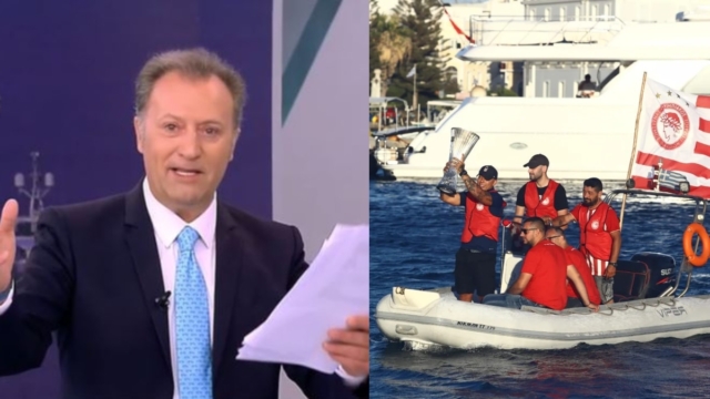 Έξαλλοι όλοι οι Παναθηναϊκοί με τον Οικονόμου: «Κάποια βαζελάκια αναγκάστηκαν να σηκώσουν το κύπελλο του Ολυμπιακού μέσα στη Μεγαλόχαρη» (video)