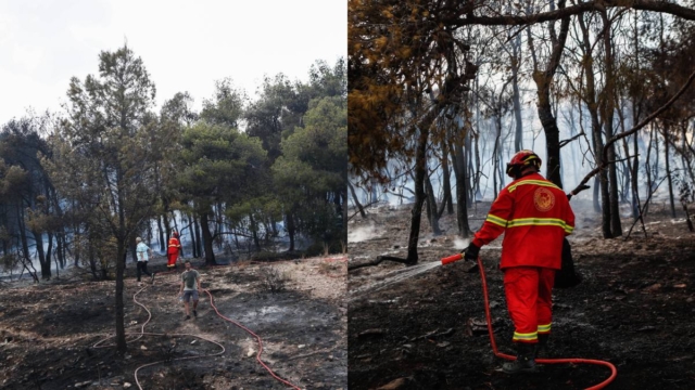 Φωτιά στα Γλυκά Νερά: Συνελήφθη ο 35χρονος χειριστής του drone – Του επιβλήθηκε πρόστιμο 4.675 ευρώ