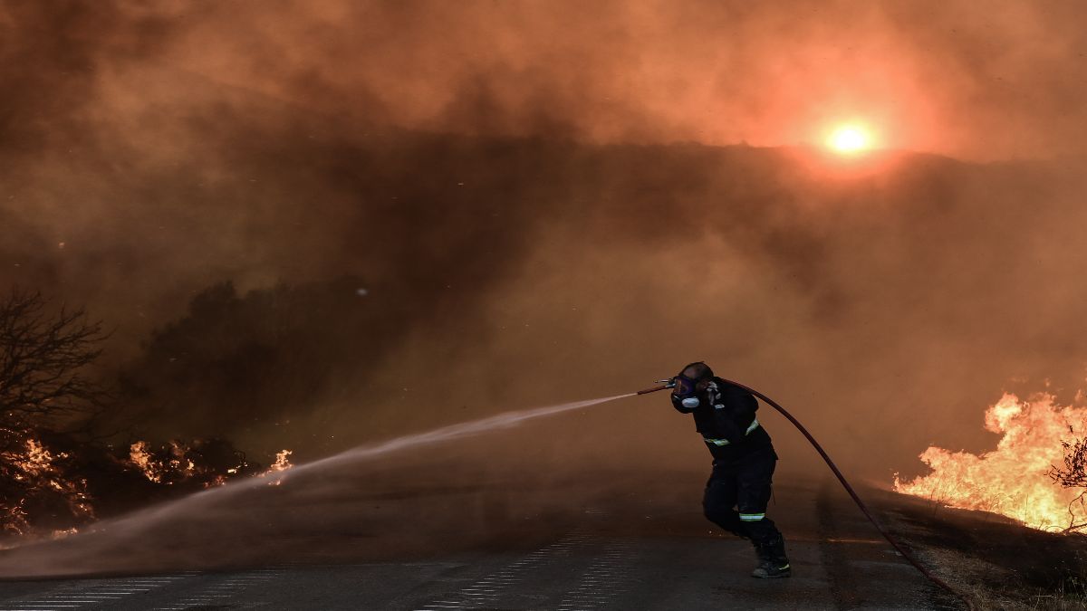 Φωτιά στο Αχλαδοχώρι Σερρών: Εστάλη μήνυμα 112 – Κινητοποιήση εναέριων μέσων