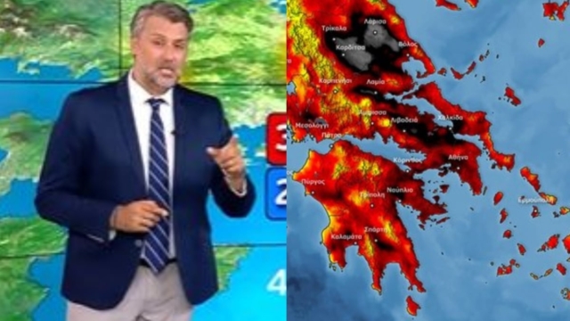 Το «ξεφούρνισε» για τον καιρό ο Γιάννης Καλλιάνος: «Προσοχή! Για αρκετές μέρες ακόμα…» (video)