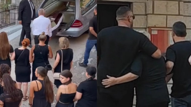Γυναικοκτονία στην Αμφιλοχία: Σπαραγμός στην κηδεία της 36χρονης Αρετής – «Παιδί μου γλυκό, που πας;», φώναζε η μητέρα της (video)