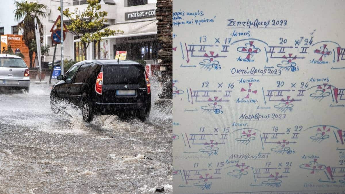 «Ορυμαγδός» από τα Μερομήνια: «Η χειρότερη κακοκαιρία των τελευταίων 50 χρόνων…»