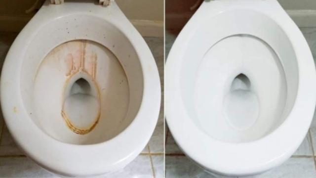 Βρώμικη λεκάνη μπάνιου; Πάρτε μαγειρική σόδα και ξύδι και ξεχάστε κάθε «μπιχλιάρικο» σημείο