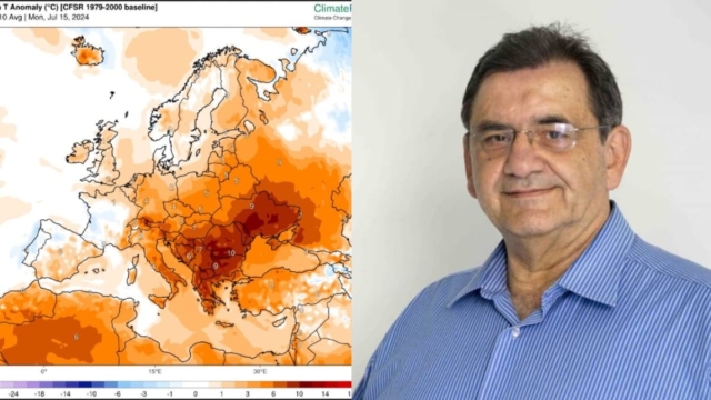 Δυστυχώς ο Θοδωρής Κολυδάς το ανακοίνωσε για το δεύτερο δεκαήμερο του Ιουλίου: «Σε αυτές τις περιοχές η ζέστη θα είναι…»