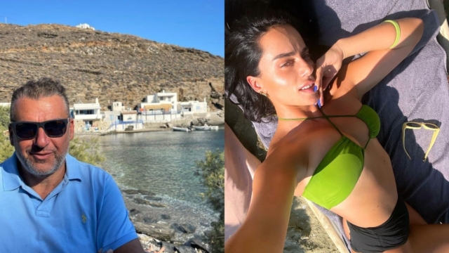 Τα μάτια όλων ήταν στραμμένα στον Γιώργο Λιάγκα και τη Μαρία Αντωνά: Μαζί σε μεγάλο πάρτι σε κλαμπ της Τήνου (photos)