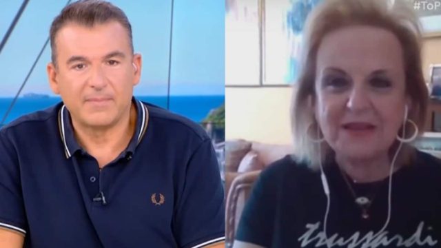 «Χυλόπιτα» από τη Ματίνα Παγώνη στον Γιώργο Λιάγκα: «Δε θα έκανα μαζί σας…» (video)