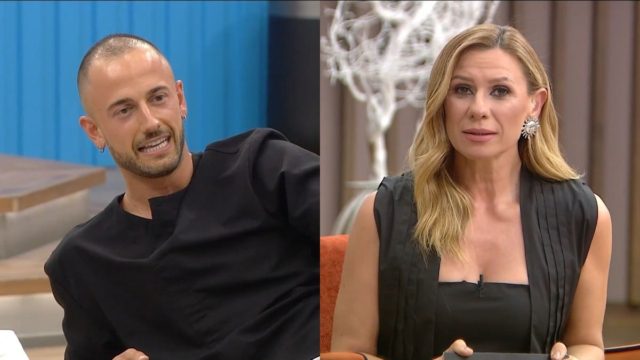 Power of Love: Ο Πελετιέ άρχισε πάλι… τις θεωρίες του και η Καραβάτου τον τάπωσε – «Ο άντρας δεν πρέπει να κλαίει μπροστά στη γυναίκα του» (video)