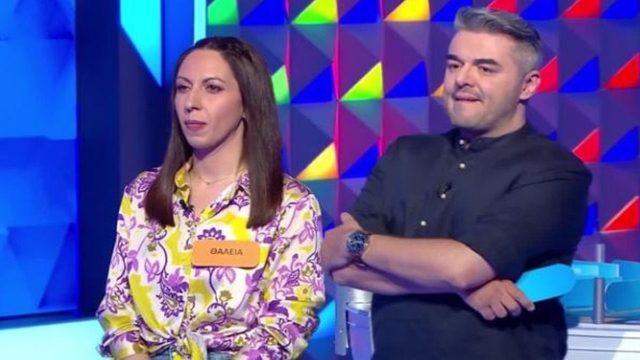 Κρίμα Θάλεια: Ο Πέτρος Πολυχρονίδης έλυσε τον γρίφο στον «Τροχό της Τύχης» αλλά η παίκτρια… δεν! (video)